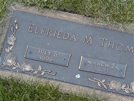 Elfrieda Thom Elfrieda Thom