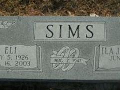 Eli Sims Eli Sims