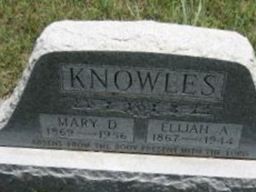 Elijah A. Knowles Elijah A. Knowles