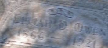 Elijah D. Owen Elijah D. Owen
