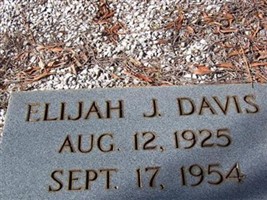 Elijah J. Davis Elijah J. Davis
