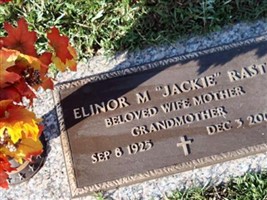 Elinor M. "Jackie" Rast Elinor M. "Jackie" Rast