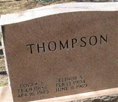 Elinor S Thompson