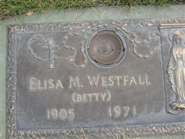 Elisa M. "Betty" Westfall