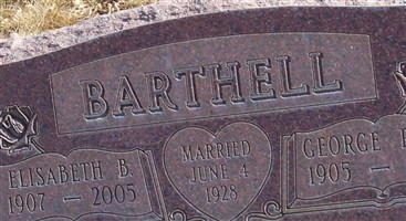 Elisabeth B. Barthell Elisabeth B. Barthell
