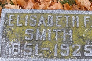 Elisabeth F. "Libbie" Vangieson Smith Elisabeth F. "Libbie" Vangieson Smith