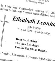 Elisabeth M?ller Leonhard