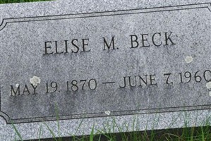Elise M Beck