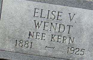 Elise Virginia Kern Wendt
