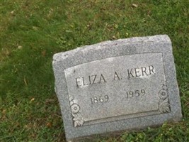 Eliza A Cramer Kerr Eliza A Cramer Kerr