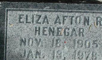 Eliza Afton Rossiter Heninger