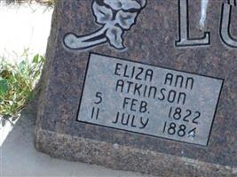 Eliza Ann Atkinson Luck