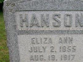 Eliza Ann Hanson