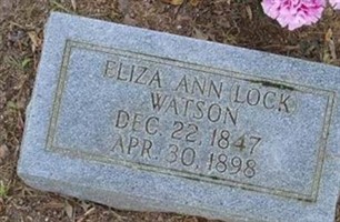 Eliza Ann Lock Watson