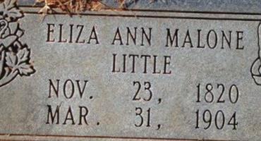 Eliza Ann Malone Little