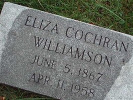 Eliza Burns Cochran Williamson