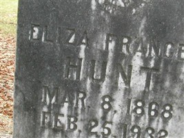 Eliza Frances Hunt