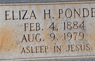 Eliza H. Watkins Ponder Eliza H. Watkins Ponder
