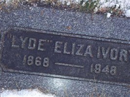 Eliza Hanson "Lyde" Ivory