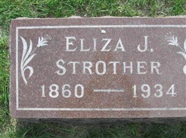 Eliza J Higley Strother Eliza J Higley Strother