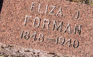 Eliza Jane Abbott Forman