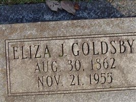 Eliza Jane Brown Goldsby Eliza Jane Brown Goldsby