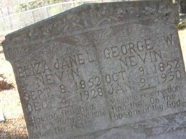 Eliza Jane L Nevin