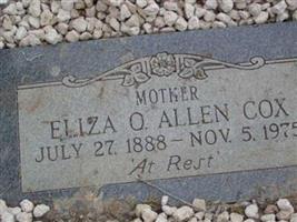 Eliza Olive Allen Cox