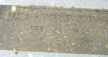 Eliza Pinckney B. Clark Eliza Pinckney B. Clark