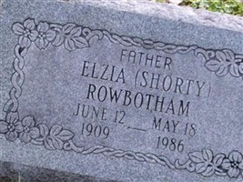 Eliza "Shorty" Rowbotham Eliza "Shorty" Rowbotham