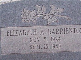 Elizabeth A Barrientos Elizabeth A Barrientos