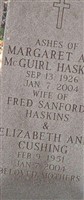 Elizabeth Ann Cushing Elizabeth Ann Cushing