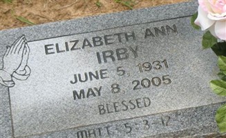 Elizabeth Ann Irby