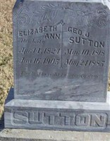 Elizabeth Ann Sutton