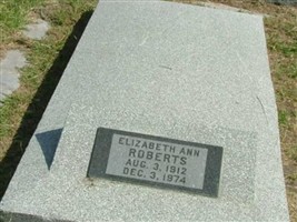 Elizabeth Ann Yelverton Roberts