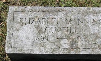 Elizabeth Lee "Bessie" Manning Guptill Elizabeth Lee "Bessie" Manning Guptill
