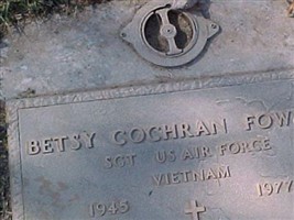 Elizabeth Ann "Betsy" Cochran Fowler
