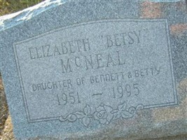 Elizabeth "Betsy" McNeal Elizabeth "Betsy" McNeal