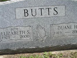 Elizabeth "Bette" Davis Butts Elizabeth "Bette" Davis Butts