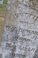 Elizabeth "Bettie" Welch Howard Elizabeth "Bettie" Welch Howard