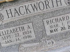 Elizabeth Ann "Betty" Curran Hackworth Elizabeth Ann "Betty" Curran Hackworth