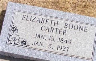 Elizabeth Boone Carter