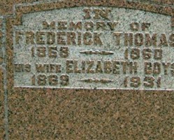 Elizabeth Boys Thomas