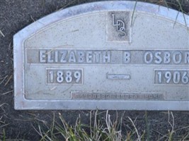 Elizabeth Bradley Osborne Elizabeth Bradley Osborne