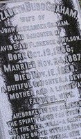Elizabeth Budd Wilson Graham