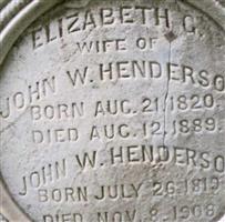 Elizabeth G. Butler Ward Henderson