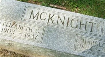 Elizabeth C Unknown McKnight