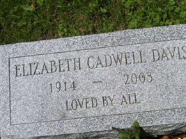 Elizabeth Cadwell Davis