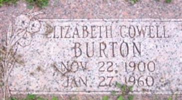 Elizabeth Cowell Burton