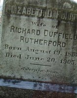 Elizabeth D. Forrest Rutherford Elizabeth D. Forrest Rutherford